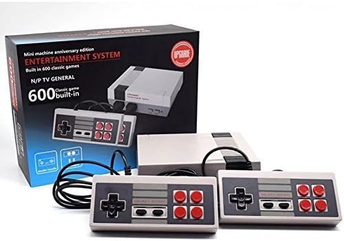 CMLegend Mini Retro Classic Game Consoles Built-in 600 Childhood Classic TV Video Games Dual Control 8-Bit Console Handheld Game Player (600-1)