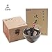 Yan Hou Tang - Earth JianZhan Tenmoku Tea Wine Cup Bowl Porcelain Ceramic Cappuccinos 5 Elements Chinese FengShui Crafts Designer Collection Ceremony Ancient Oil Spot Style Handwork Handcrafted
