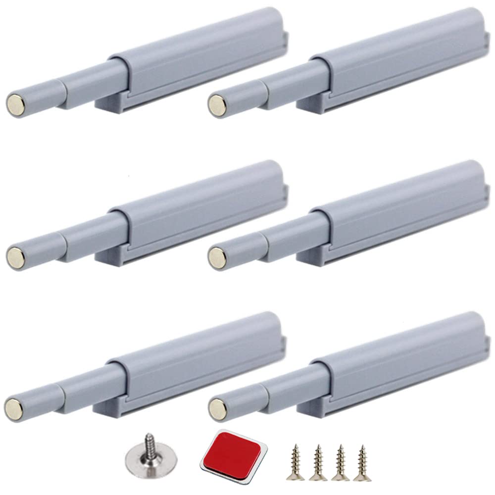 YUOIP® Push to Open Door Catches Magnetic Latch Open and Close The Door with a Single Push