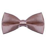 Sunny Ocean Kids Adjustable Bow Tie for Boys Pre Tied Solid Color Bowtie