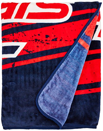NHL Washington Capitals Stamp Plush Raschel Blanket, 60