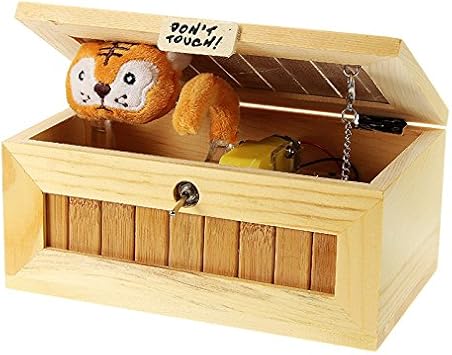 AVANI EXCHANGE Caja inútil premontada Cute Tiger Gimmicky Fun ...