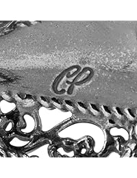 Carolyn Pollack - Pulsera de plata de ley, tamaño S, M o L