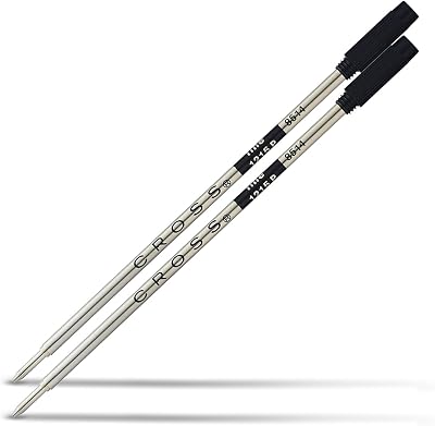 Cross 8514-2 Original Refill Black Fine Point 2 Pack for Cross Ballpoint Pens