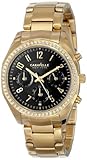 Caravelle New York Women's 44L116 Analog Display Japanese Quartz Yellow Watch