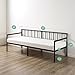 Zinus Eden 30 Inch Wide Day Bed Frame and Foam Mattress Set
