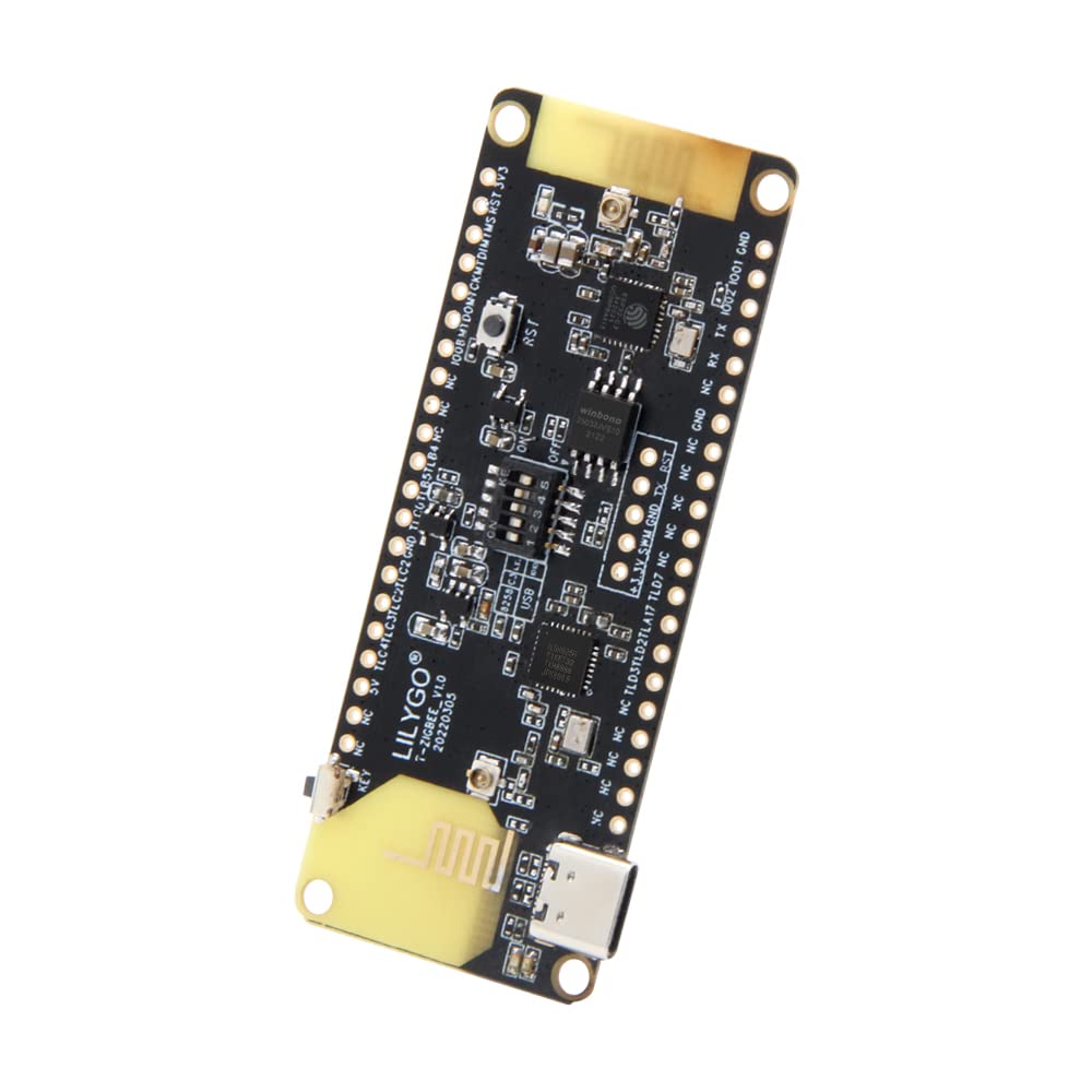 LILYGO T-Zigbee Dual MCU Development Board ESP32-C3 TLSR8258 Ultra Low Power IOT WiFi BLE Smart Control Module (T-Zigbee T- U2T Kit)