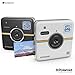 Polaroid Socialmatic 14MP Wi-Fi Digital Instant Print & Share Camera - Share on Socialmatic PhotoNetwork, Facebook, Instagram, Twitter & More - White