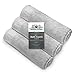 Brooklyn Bamboo Bath Towels, Pack of 3 Large Size Ultra Soft Organic, Absorbent Bamboo Towels - Bath Towel Set Unisex Odor Free and Quick Dry