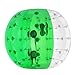 BestEquip Inflatable Bubble Soccer Bumper Ball 4ft/ 5ft for Adult Giant Human and Child Outdoor (Green and Transparent, 4ft)