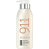 Biotop Professional 911 Quinoa Shampoo for Women & Men - Sulfate Free Nutritive Shampoo with Argan Oil - Made with Quinoa Protein for Dry, Lifeless, and Damaged Hair (16.9 fl oz/500ml)