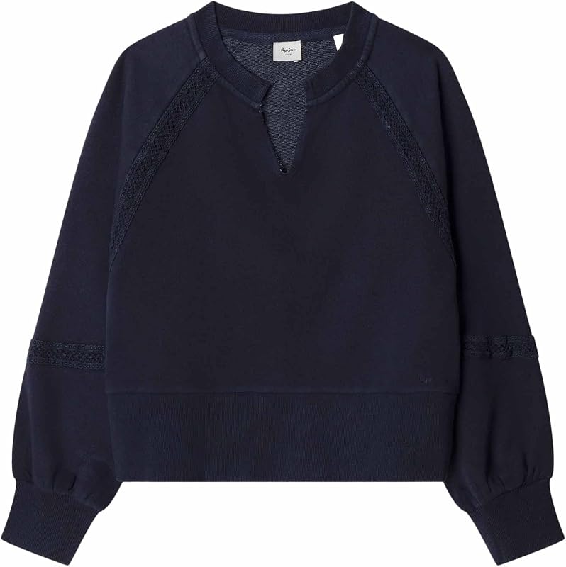 Sweatshirt Gabelle para raparigas, azul-marinho, 4