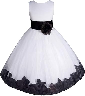 amazon little girl wedding dress