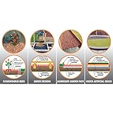 FLEXIMAS 1.5 x 10 m Weedban 50" Weed Control Geotextile - Black