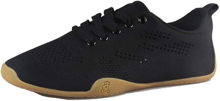 WYUKN Tai Chi Schuhe Damen,Herren Gummisohle Martial Arts Schuhe Atmungsaktive Tai Chi Schuhe ...