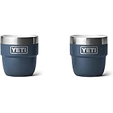YETI Rambler 4 oz Stackable Cup, Stainless Steel, Vacuum Insulated Espresso/Coffee Cup, 2 Pack