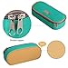 Pencil Case, LOYMR Student Pen Pencil Case Desktop Office Storage Organizer Pen Pencil Holder Organizer Basket Coin Purse Pouch Cosmetic Makeup Bag（Green）