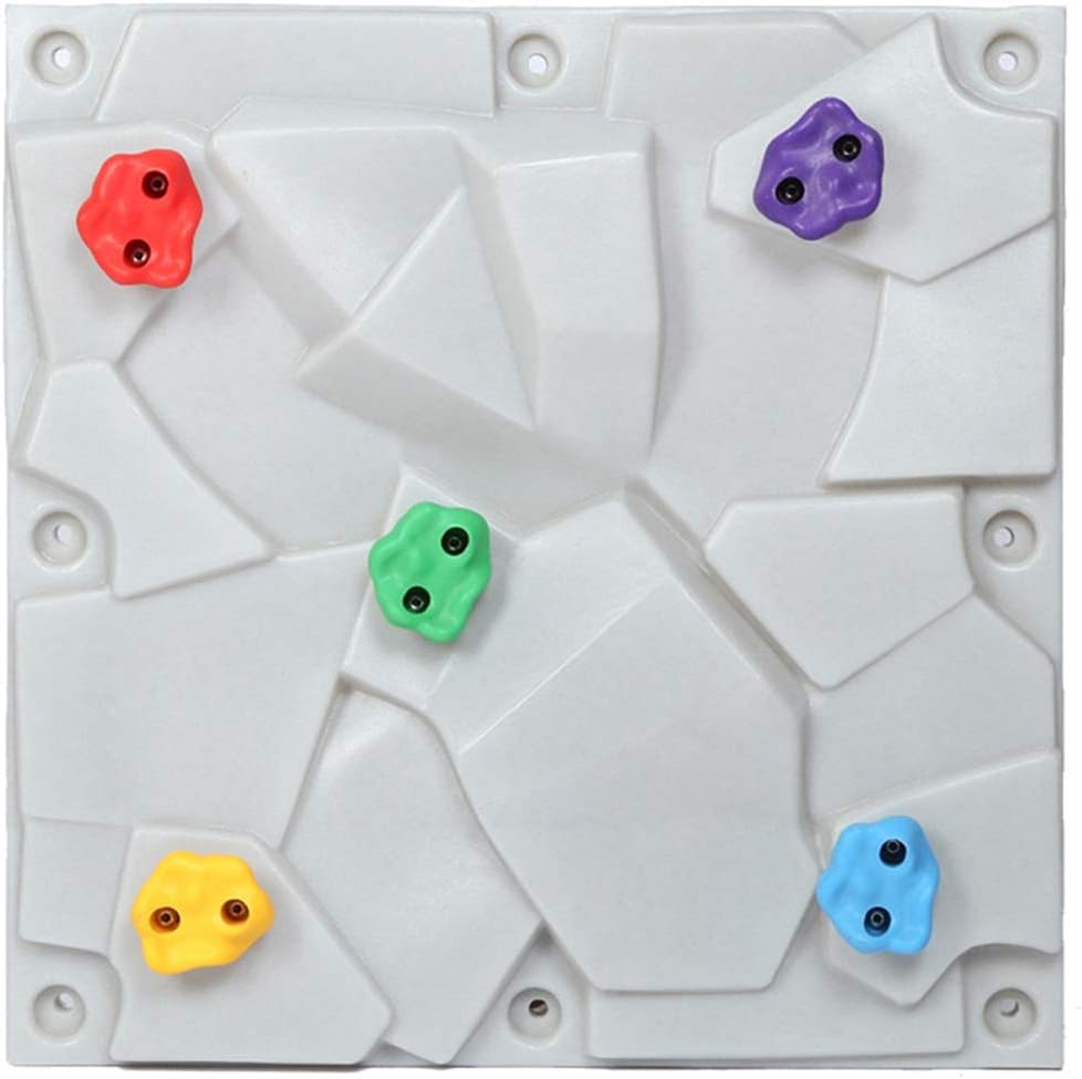 HSJCZMD Climbing Wall，indoor Climbing Holds Children Climbing Rocks Set Climbing Frame for Children Easy Assembly