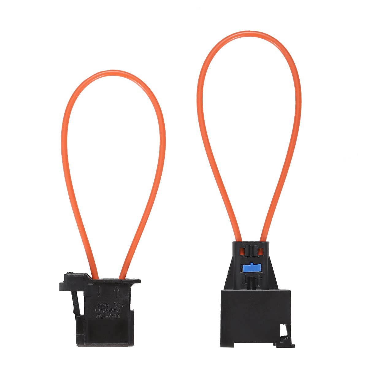 Hsthe Sea Car Fibre Optic Connector Bridge Plug Most Bus LWL Bridge for Retrofit and Repair Work Male and female