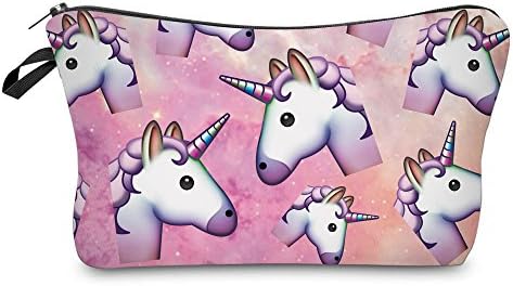 HELLATHUND Girls Boys Children Pencil Case Unicorn Stationery Pouch School Pen Pencil Organiser Funny Cute Office Make up Bag (unicorns)