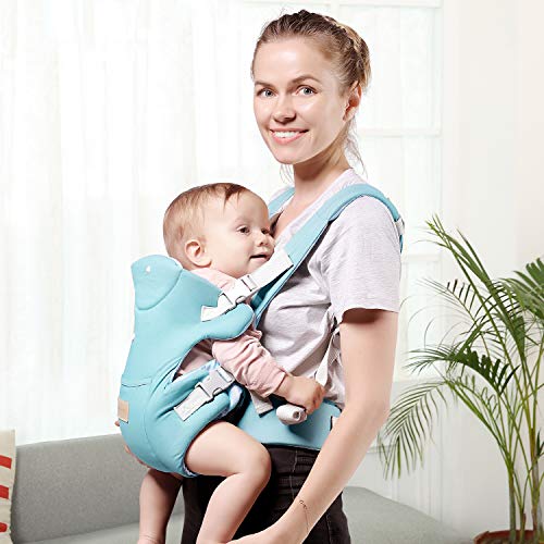 TIANCAIYIDING Ergonomic Baby Carrier,Soft & Breathable Baby Carriers Backpack Front and Back for Infants to Toddlers Up to 44 lbs