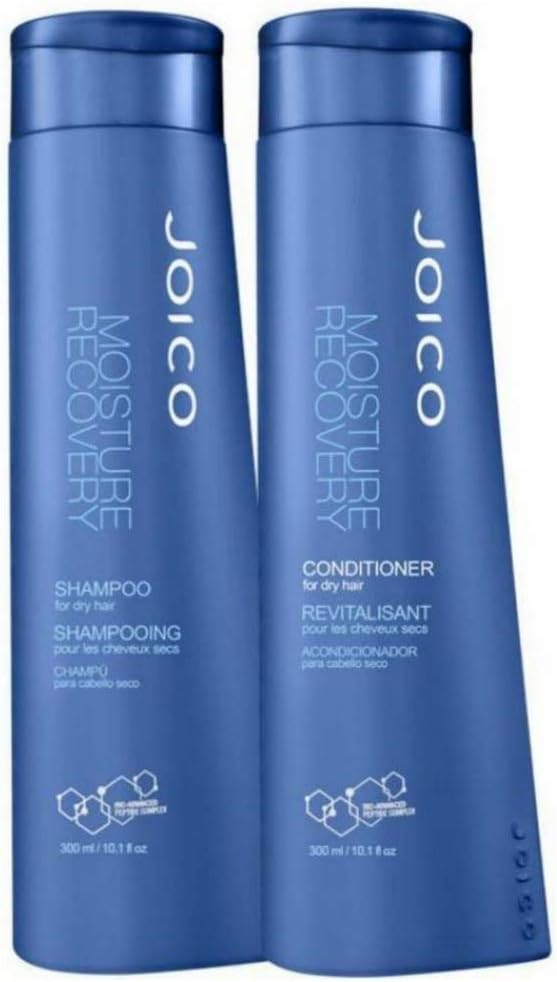 Banner Kit para cuidados com cabelo Joico Moisture Recovery Shampoo 300ml + Condicionador 300ml