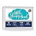 Little Sleepy Head Waterproof, Zippered Standard Pillow Protectors, Terry Cotton, Pillow Covers Protect from Moisture - 2 Pack, (21x27)