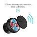 ICONFLANG Magnetic Car Holder Unique Magnetic Sitck Car Mount, Compatible with Most Case and Cell Phone – with 2 Metal Plates - Black