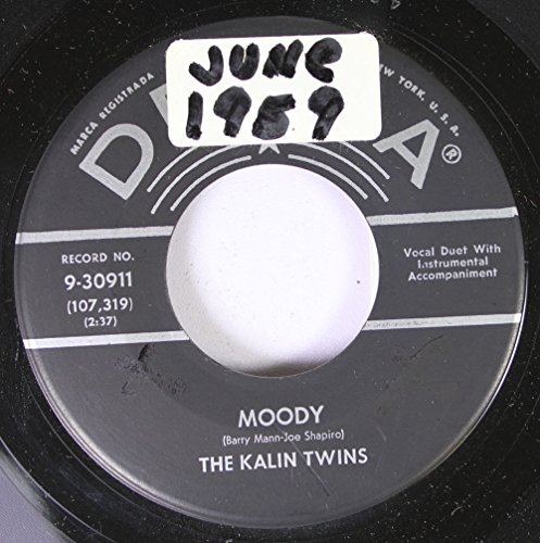 Kalin Twins - Moody / Sweet Sugar Lips (45/7