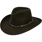 Stetson Men's Mountain Sky Crushable Wool Hat