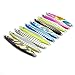 10pcs/lot 5.9cm 12g Jigging Lure Lead fish Metal Jig Mix Color Fishing Lure Paillette Knife Wobbler Artificial Hard Bait Laser Body