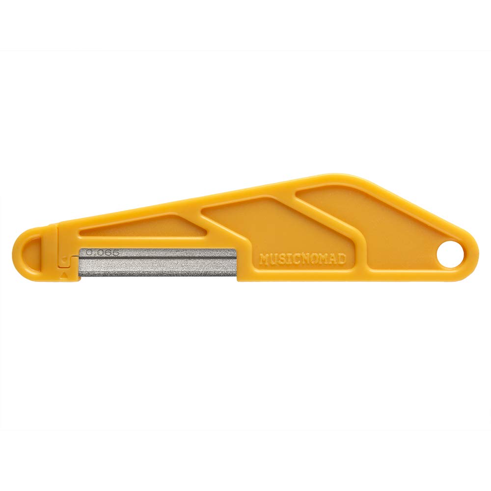 MusicNomad MN662 Diamond Coated Bass Guitar Nut Slotting File - .065” — image 1