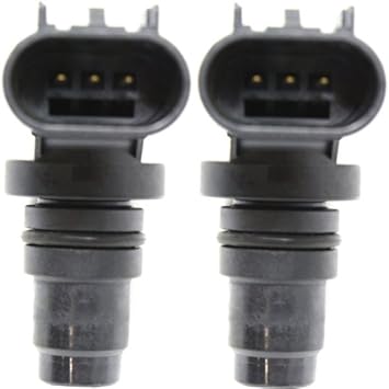 Amazon Com Camshaft Position Sensor For Chevrolet Hhr 06 11 Malibu 07 13 3 Male Terminals Blade Type Female Connector Set Of 2 Automotive