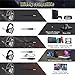 Vinpie Gaming Headphones for Xbox one with 7.1 Surround Sound PC Headset with Mic & Light, Over Ear Headphones for Xbox One Controller, PS4, PC, Nintendo Switchthumb 2