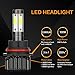 9004 Led Headlight Bulbs Hi Lo Beams HB1 100W 12000LM 3000K Yellow 6000K White 8000K Ice Blue Anti Flicker 4 Sides Car Truck Headlamp Conversion Kits