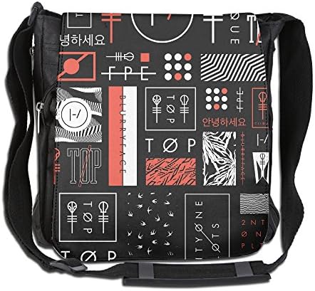 Unisex 21 Pilots Icons Crossbody Shoulder Messenger Bag Business Bag Travel Bag
