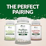 Nu U Nutrition Psyllium Husk Capsule 1400mg Vegan 240 cap UK Made view 11