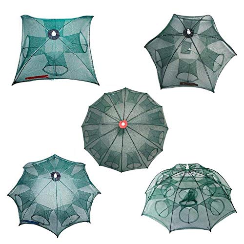 Xingdong Epuisette De PÊche Pliable TÉlÉscopique Filet Tria Type De Parapluie Pliant Automatique Portable Pêche De La…