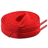 MOCATH 2 Pairs Flat Shoe laces Colorful Shoelaces