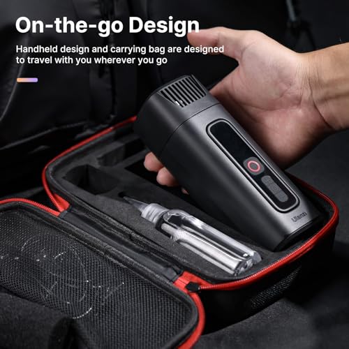 ULANZI FM01 FILMOG Ace Portable Fog Machine Battery Powered, Portable Smoke Machine Handheld Fog Machine w Remote Control Fogger for Photography, Outdoor Events, Parties, Stage Effects, Wedding