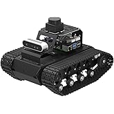 ROS2 Robot Car with ChatGPT Vision AI Large Language Models, 3D Depth Camera Tracked Tank Chassis Lidar SLAM Mapping Navigation Autonomous Driving, MentorPi T1 Advanced Kit without Raspberry Pi