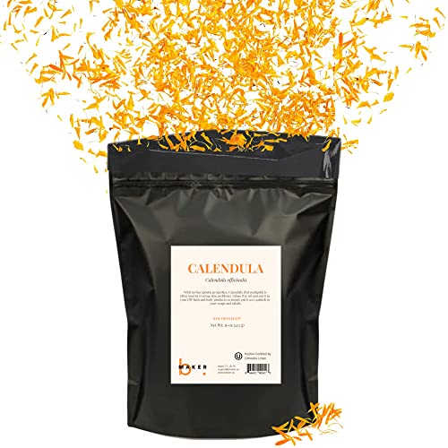 Dried Calendula Whole Flowers 1 Pound Edible Flowers Natural