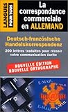 Correspondance commerciale allemand by 