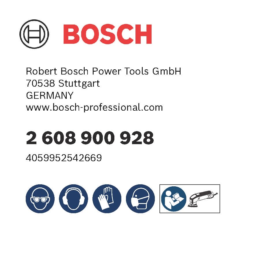 Bosch 50x EXPERT C470 Schleifblatt (für Farbe auf Holz, Hartholz, Ø 93x93 mm, Körnung 80, Professional Zubehör Deltaschleifer) 7