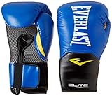 Everlast Elite Pro Style Training Gloves, Blue, 16 oz