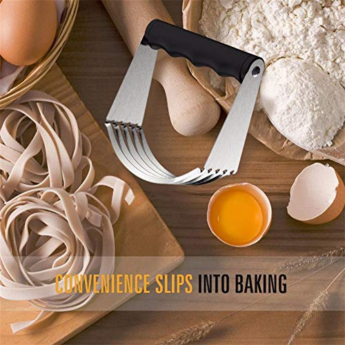 Dough Blender Professional Stainless Steel Bladed Pastry Cutter Professional Baking Dough