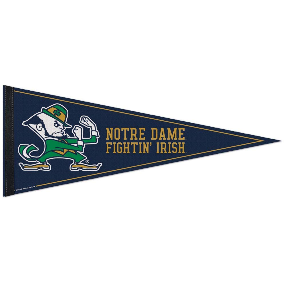 WinCraft NCAA Notre Dame WCR37267671 Carded Classic Pennant 12 x 30