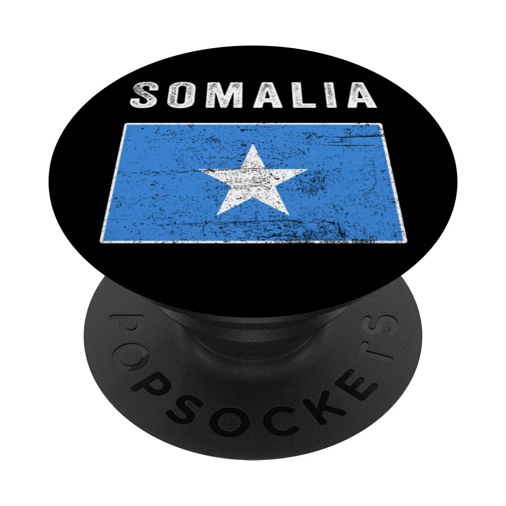 Somalia,Flag of Somalia,Somalia Flag. PopSockets Swappable PopGrip