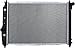 Klimoto Radiator | Compatible with Chevrolet Aveo Pontiac Wave Suzuki Swift 1.5L 1.6L L4 | Compatible with 96536526 96536527 96536525 3260 21745 96816484 GM3010447 96443479 96444386 9653652