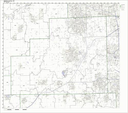 Medina Zip Code Map Medina County, Ohio Oh Zip Code Map Not Laminated: Amazon.com: Office  Products